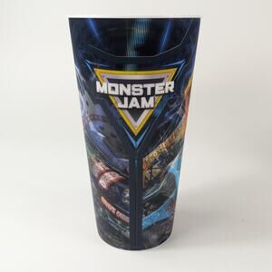 Monster Jam Tumbler 2019 Souvenir Cup 3D Image Holographic Megladon El Toro Loco